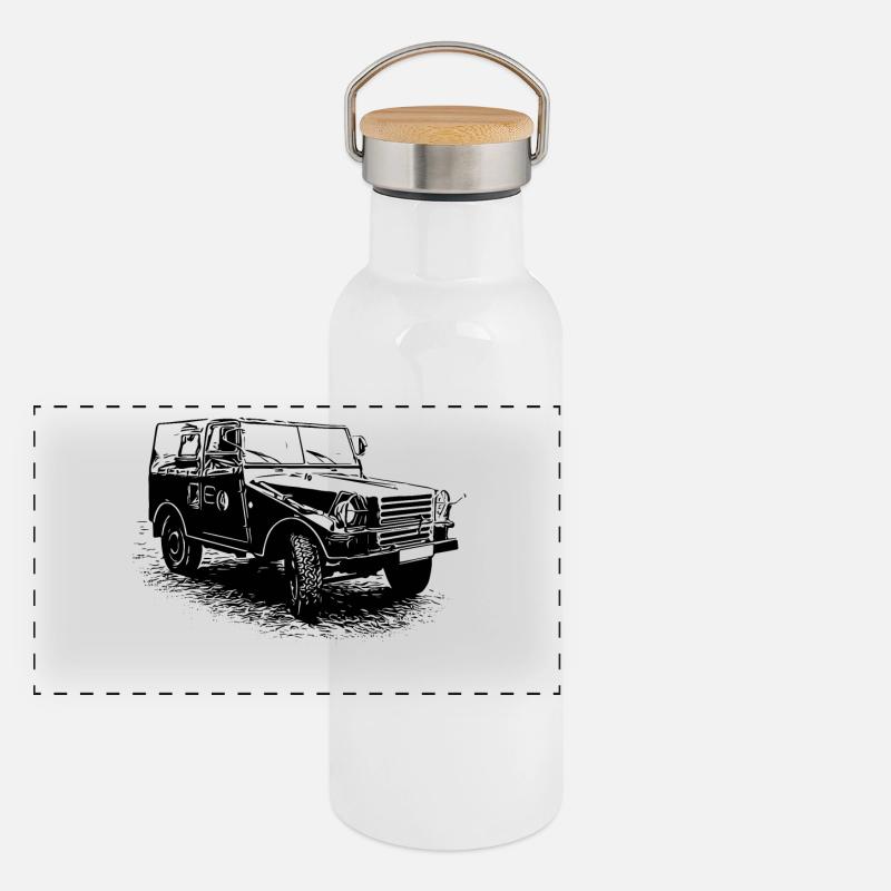 IFA P3 | RDA | NVA Gourde isotherme avec bouchon en bambou