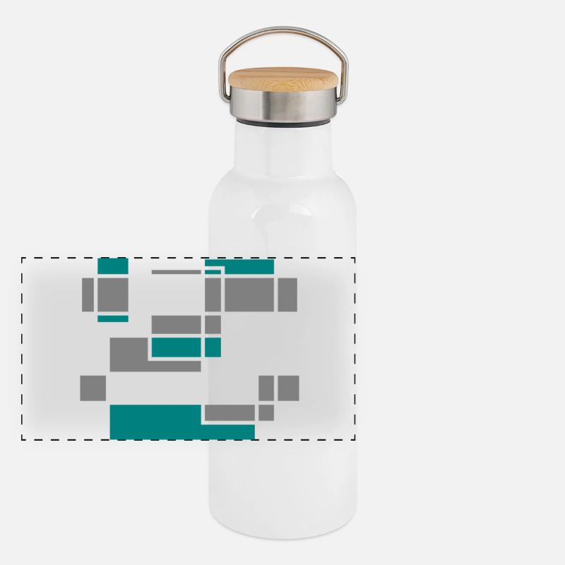 Graphique n° 2 Gourde isotherme avec bouchon en bambou