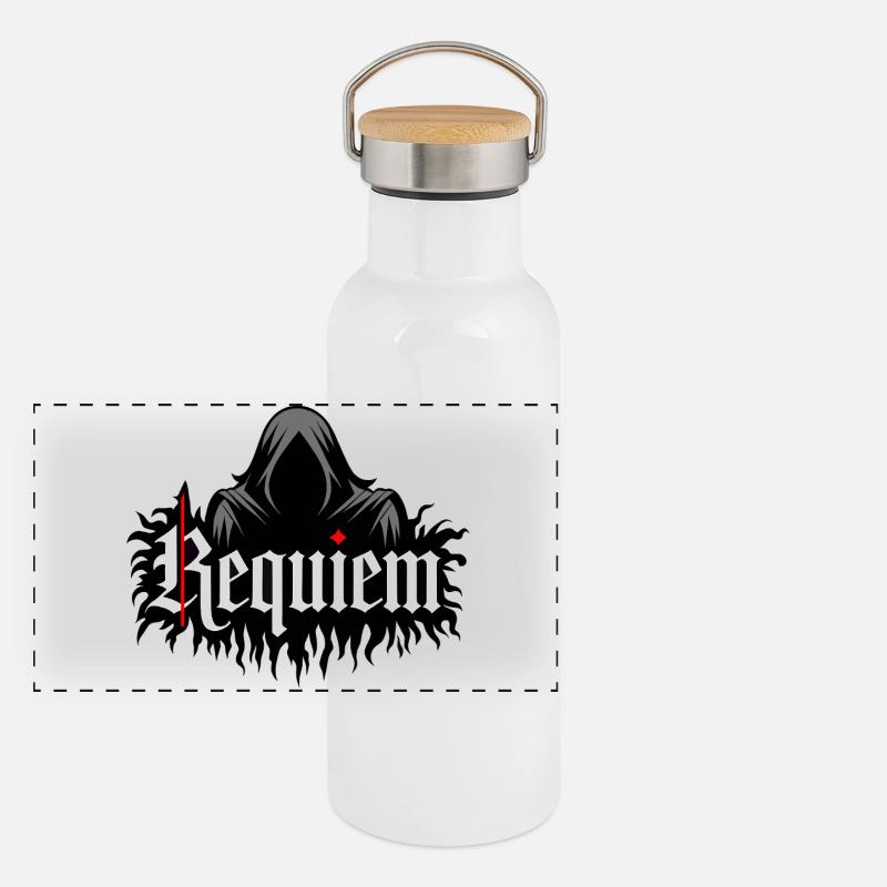 Requiem Panoramic Thermal Bottle with Bamboo Lid