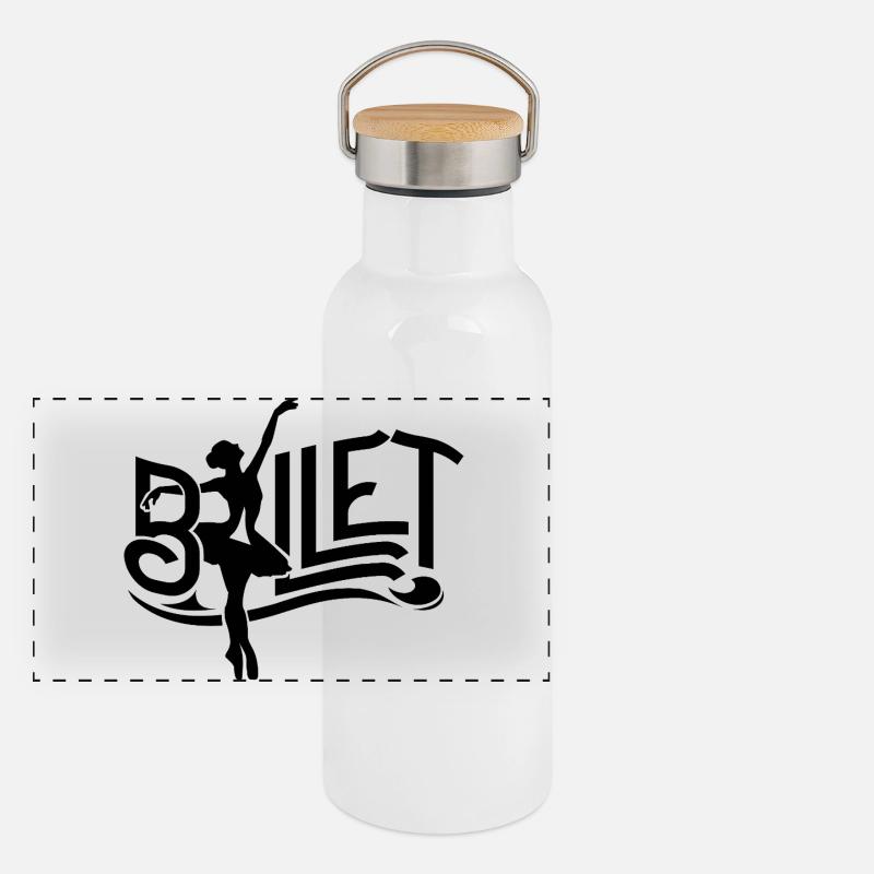 ballet Panoramic Thermal Bottle with Bamboo Lid