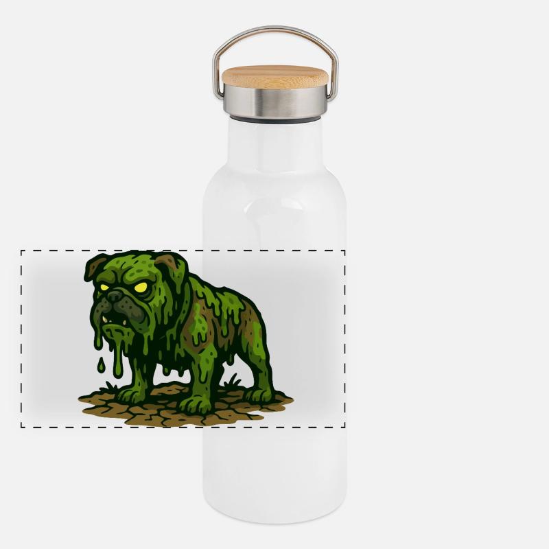 Sludge Mutant Mutt Gourde isotherme avec bouchon en bambou