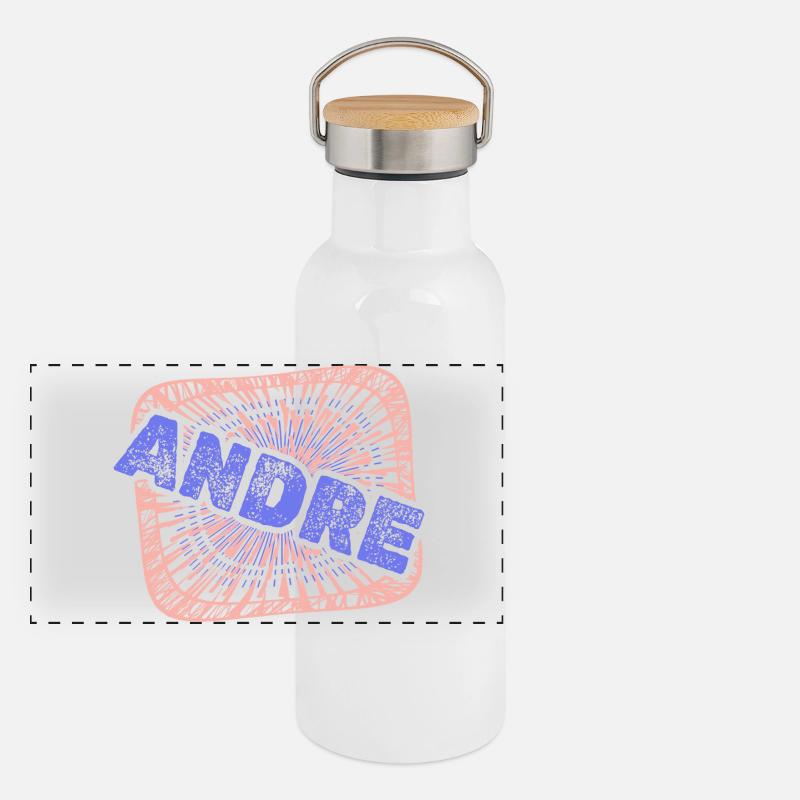 Colleague Andre Panoramic Thermal Bottle with Bamboo Lid