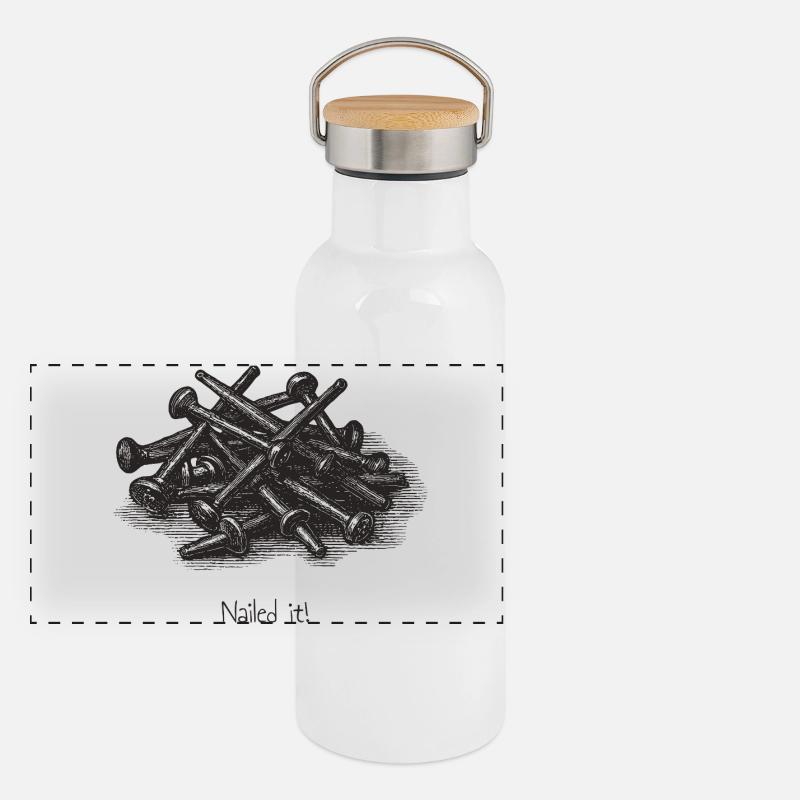 Nailed it! Panoramic Thermal Bottle with Bamboo Lid