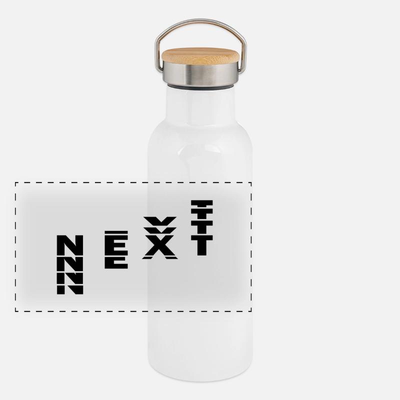 PROCHAIN Gourde isotherme avec bouchon en bambou