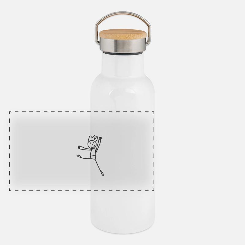 Joie Gourde isotherme avec bouchon en bambou