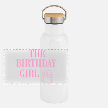 La festeggiata Thermos con coperchio in bambù