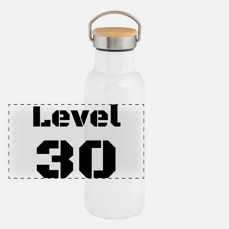 Level 30 Panoramic Thermal Bottle with Bamboo Lid