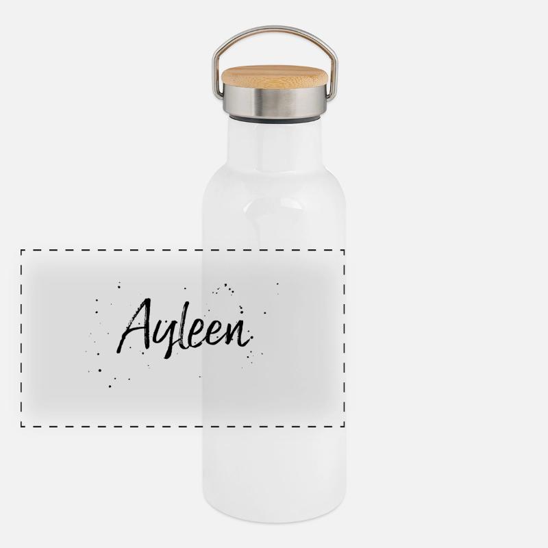 Ayleen Panorama Thermosflasche mit Bambusdeckel