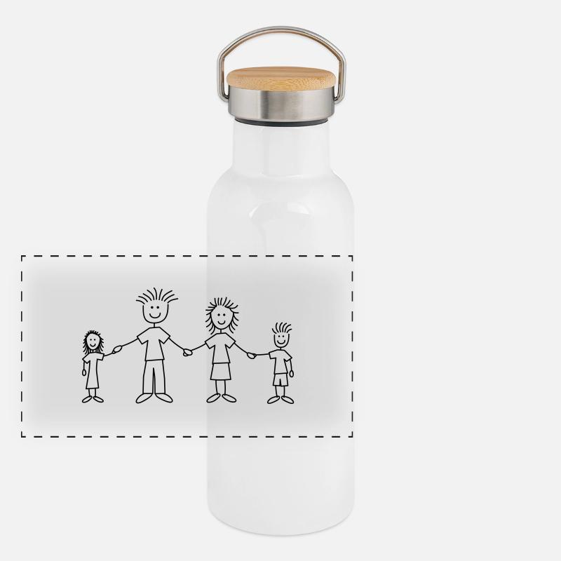 family_1c Panoramic Thermal Bottle with Bamboo Lid