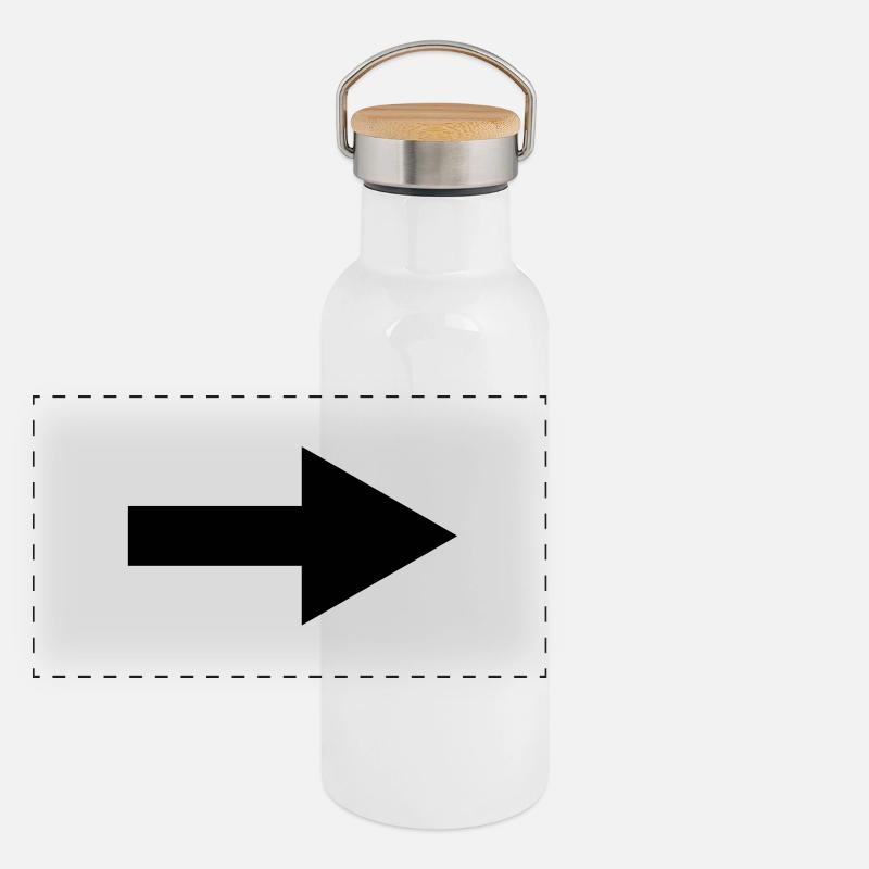 pfeil Panorama Thermosflasche mit Bambusdeckel