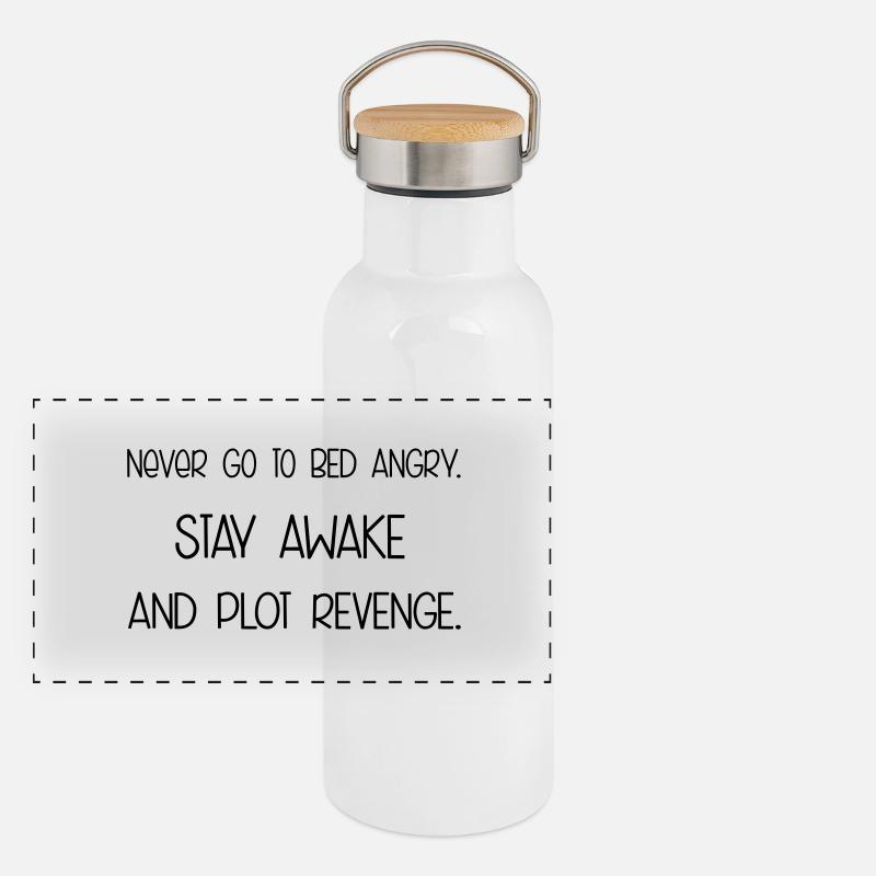 Plot Revenge Panoramic Thermal Bottle with Bamboo Lid