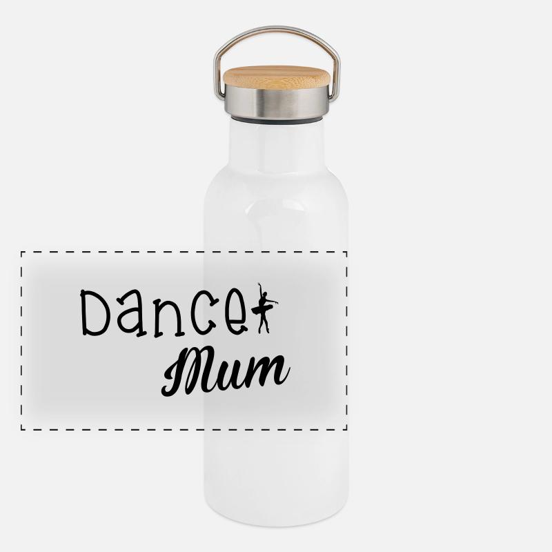Dance Mum Panorama Thermosflasche mit Bambusdeckel
