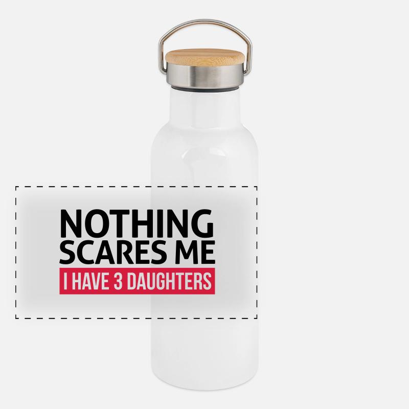 dad Panoramic Thermal Bottle with Bamboo Lid