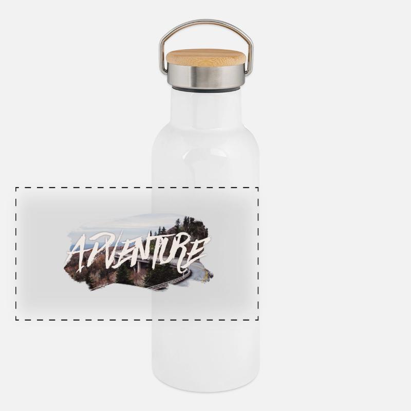 Adventure Panoramic Thermal Bottle with Bamboo Lid
