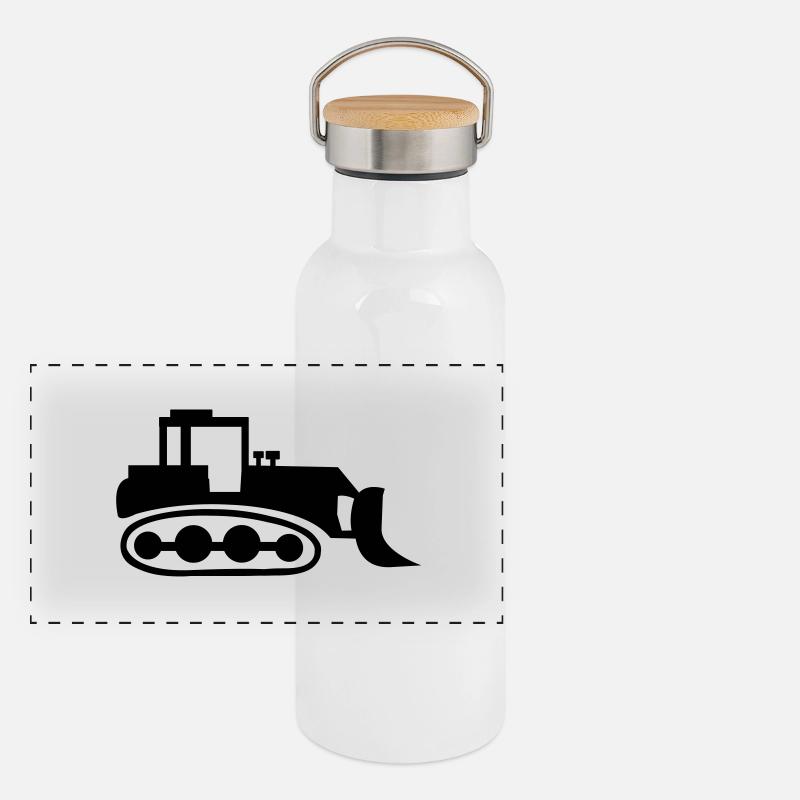 bagger_01 Gourde isotherme avec bouchon en bambou