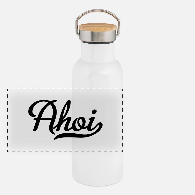 Ahoy Panoramic Thermal Bottle with Bamboo Lid