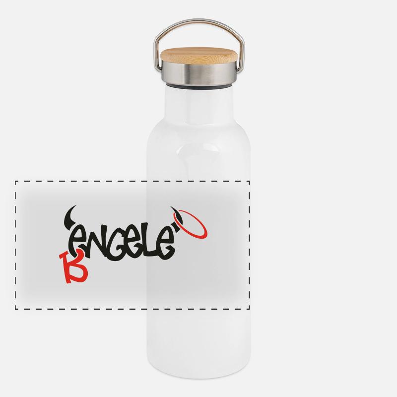 [B]Engele Panorama Thermosflasche mit Bambusdeckel