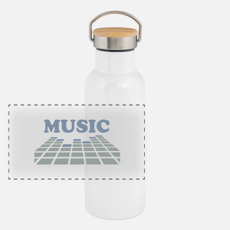 equalizer Panoramic Thermal Bottle with Bamboo Lid