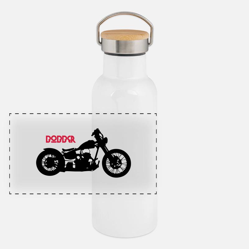 Bobber Panoramic Thermal Bottle with Bamboo Lid