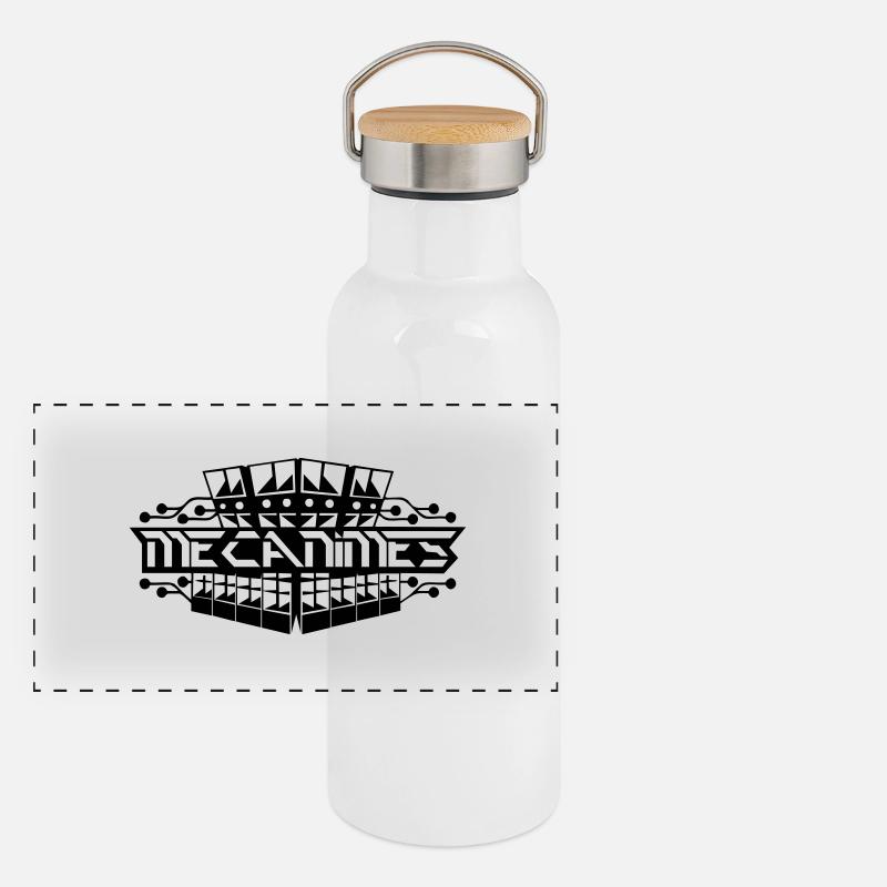 MECHANISMS Panoramic Thermal Bottle with Bamboo Lid