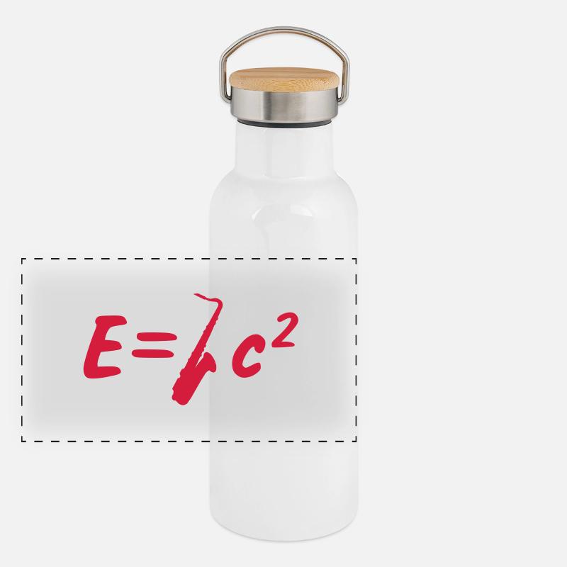 emc2tenor Panoramic Thermal Bottle with Bamboo Lid