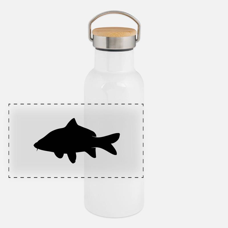 as3_carp Panoramic Thermal Bottle with Bamboo Lid