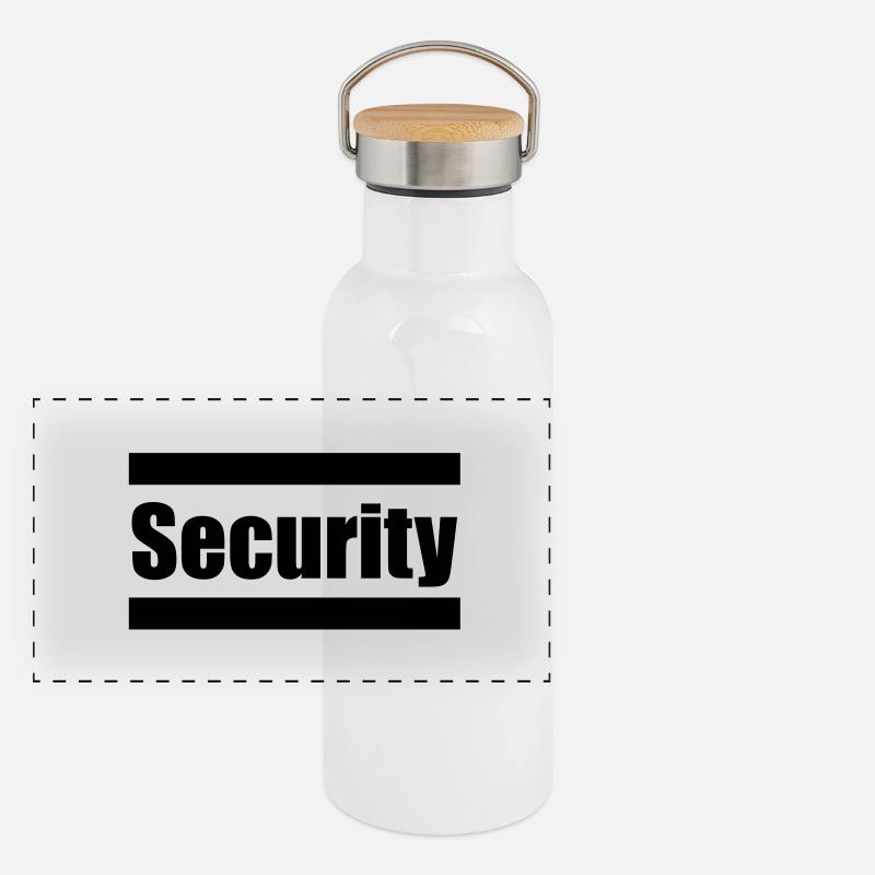 Security Panoramic Thermal Bottle with Bamboo Lid
