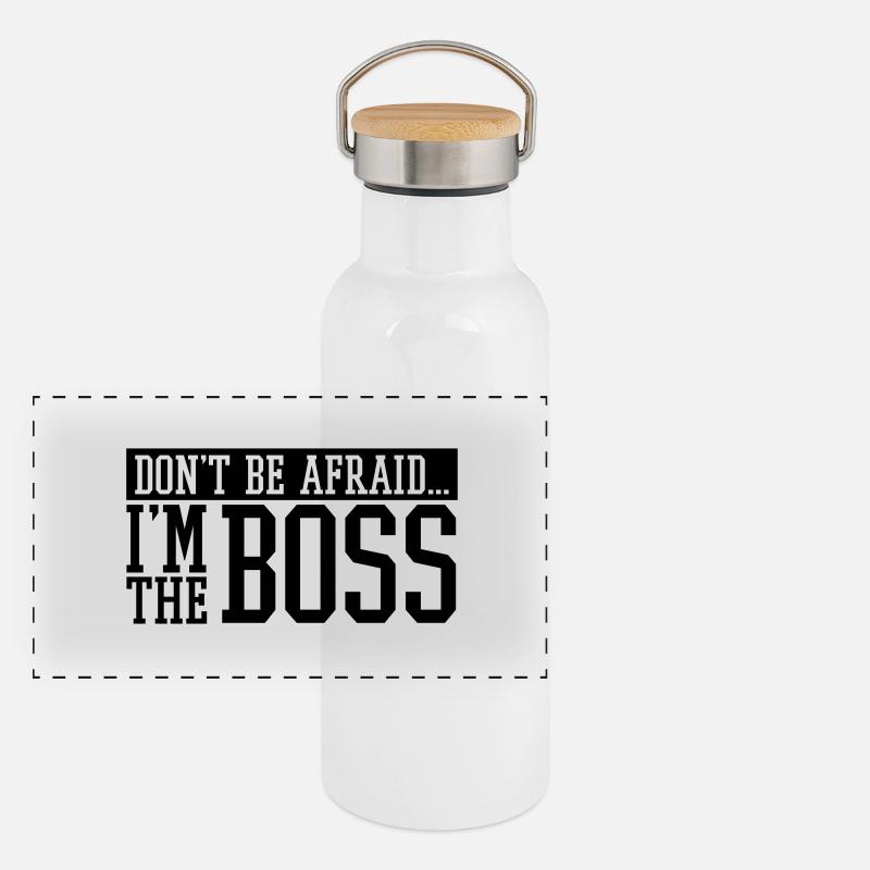 dont_be_afraid_im_the_boss_f1 Panoramic Thermal Bottle with Bamboo Lid