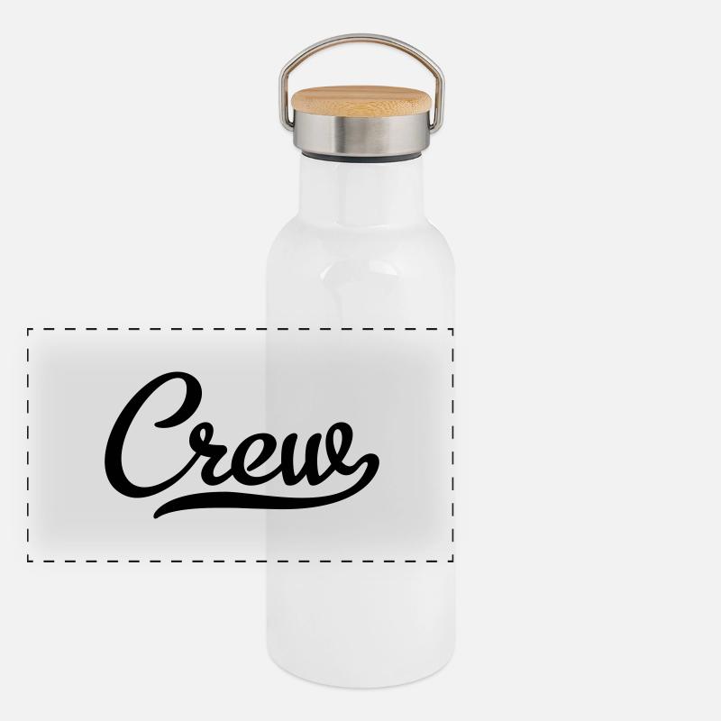 Crew Panoramic Thermal Bottle with Bamboo Lid