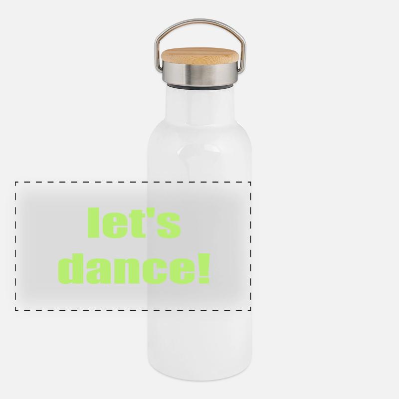 let's dance Panoramic Thermal Bottle with Bamboo Lid