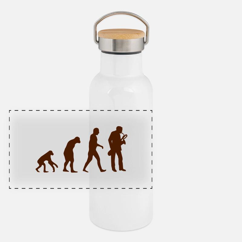 evobaritonsax Panoramic Thermal Bottle with Bamboo Lid