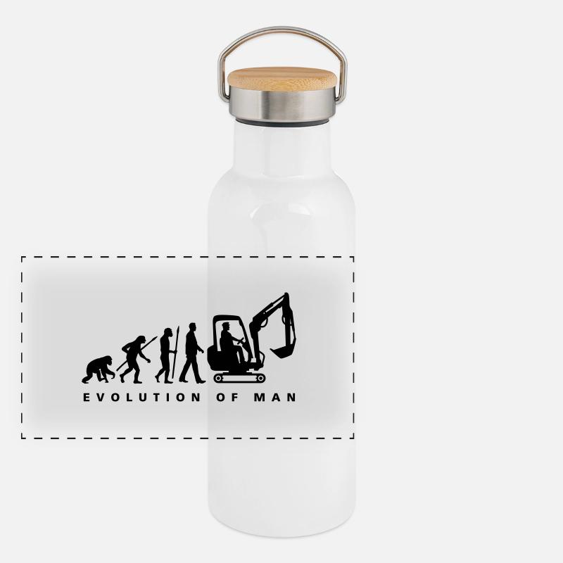 evolution_baggerfahrer_122013_a_1c Panorama Thermosflasche mit Bambusdeckel