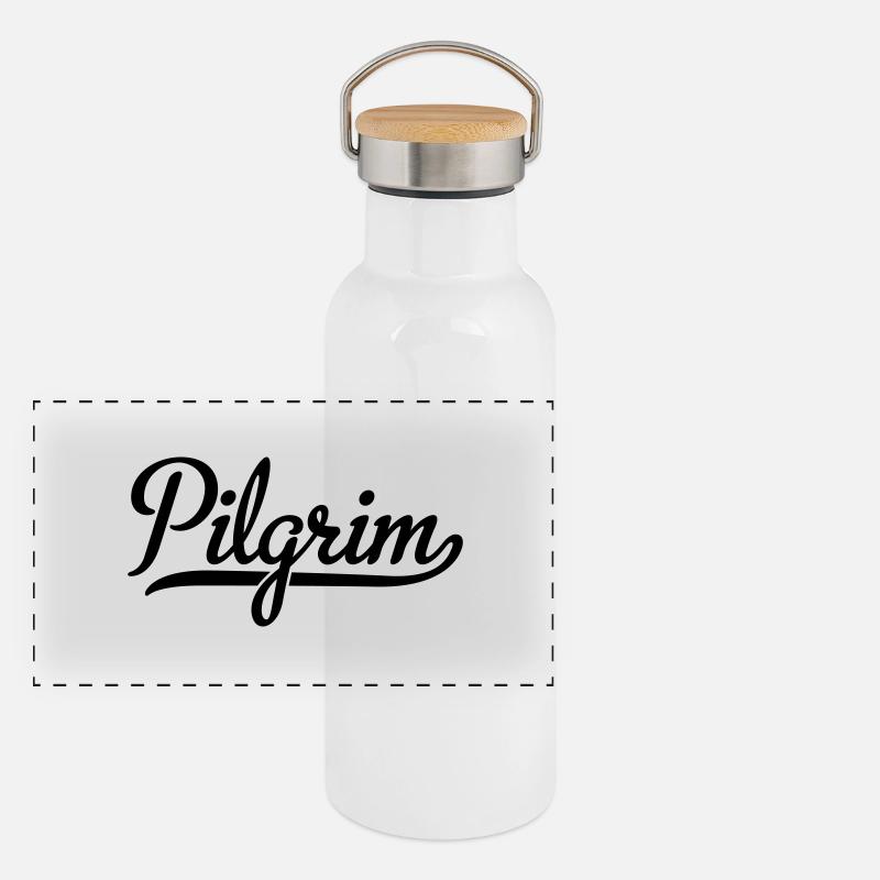 Pilger Panorama Thermosflasche mit Bambusdeckel