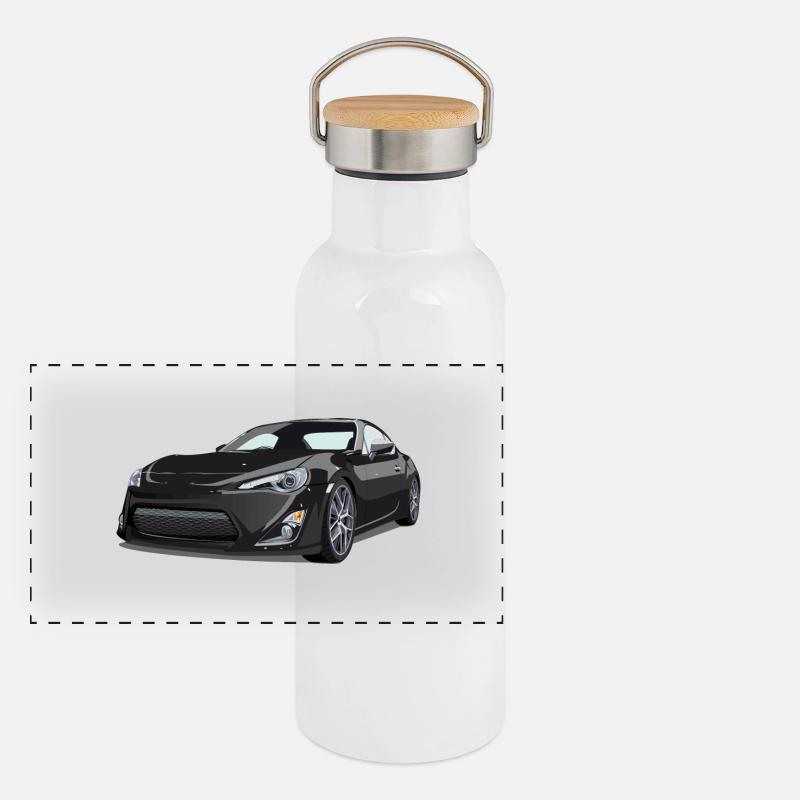 GT86 / BRZ Panorama Thermosflasche mit Bambusdeckel
