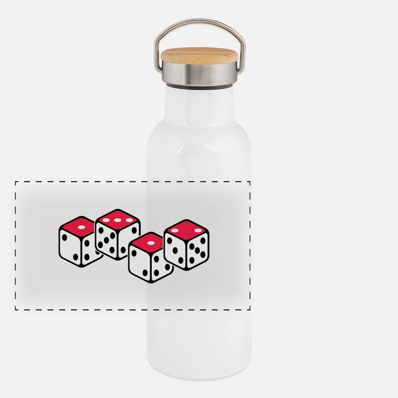 ACAB cube Panoramic Thermal Bottle with Bamboo Lid