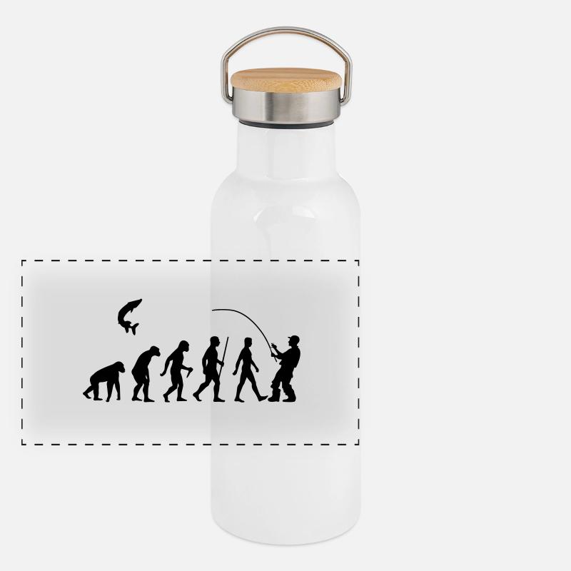 Evolution Fischer Panorama Thermosflasche mit Bambusdeckel