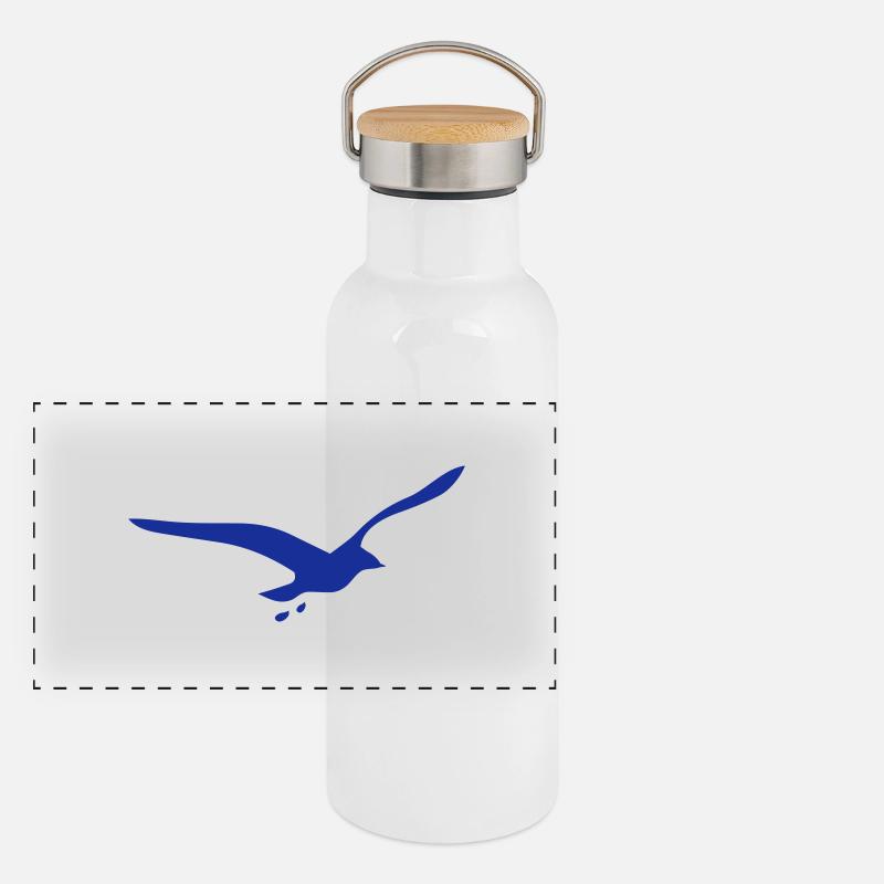 Möwe Panoramic Thermal Bottle with Bamboo Lid