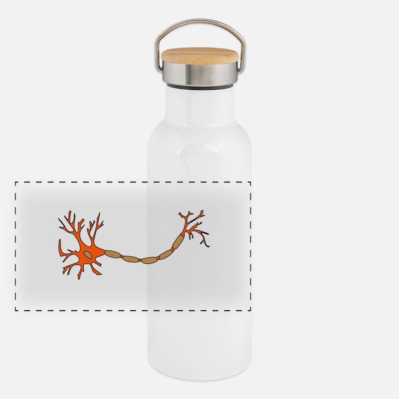 insecte Gourde isotherme avec bouchon en bambou