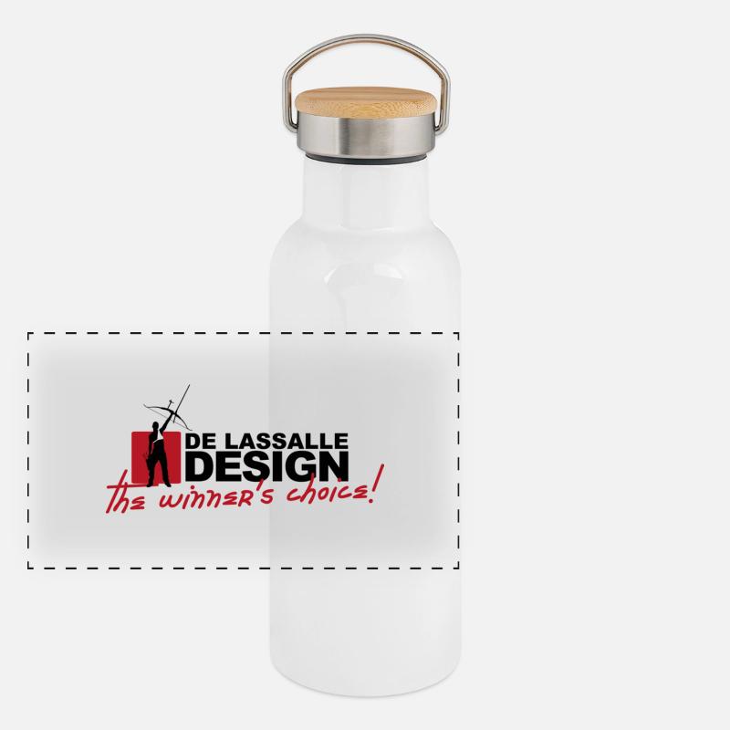 archerlogorot Panorama Thermosflasche mit Bambusdeckel