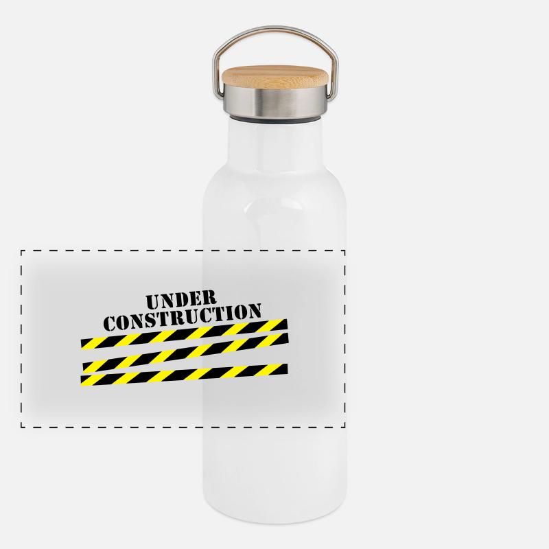 under_construction__f2 Gourde isotherme avec bouchon en bambou