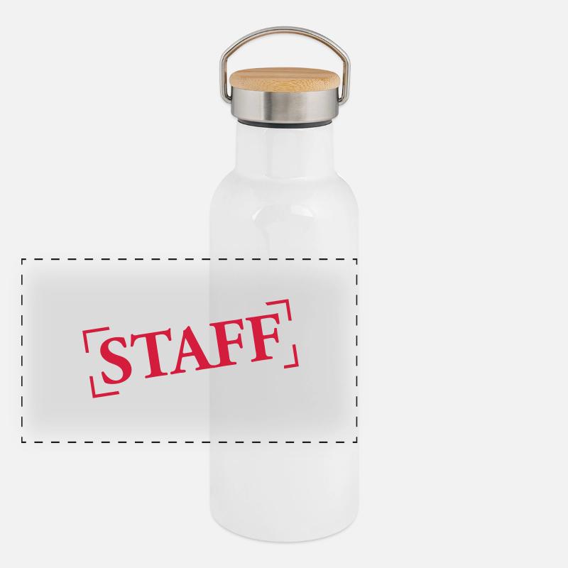 staff_co1 Gourde isotherme avec bouchon en bambou