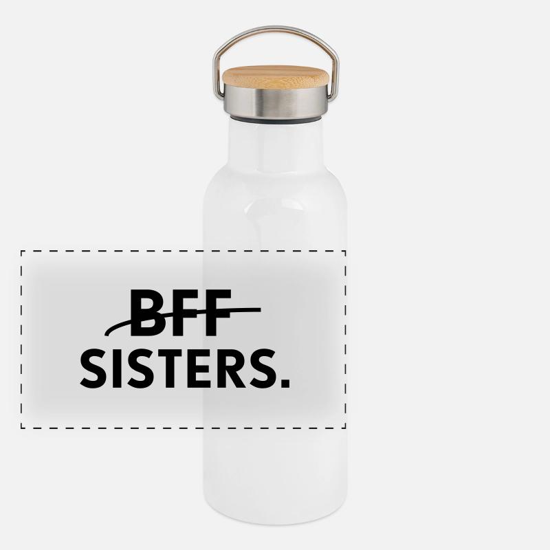 bff sisters Panoramic Thermal Bottle with Bamboo Lid