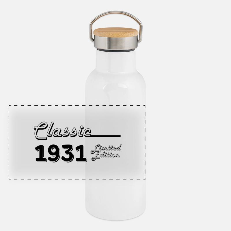 Classic 1931 édition limitée Gourde isotherme avec bouchon en bambou