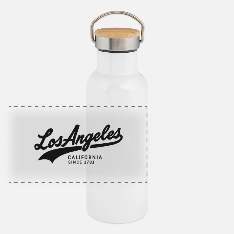 Los Angeles Limited Edition Since 1781 Panoramic Thermal Bottle with Bamboo Lid