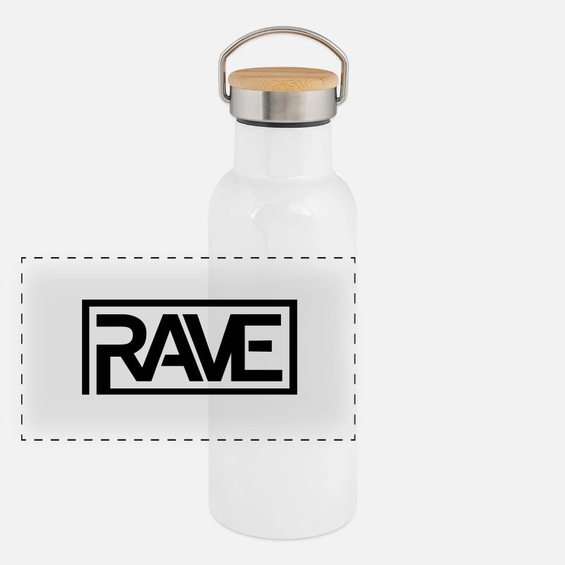 Rave 2.0 Panorama Thermosflasche mit Bambusdeckel