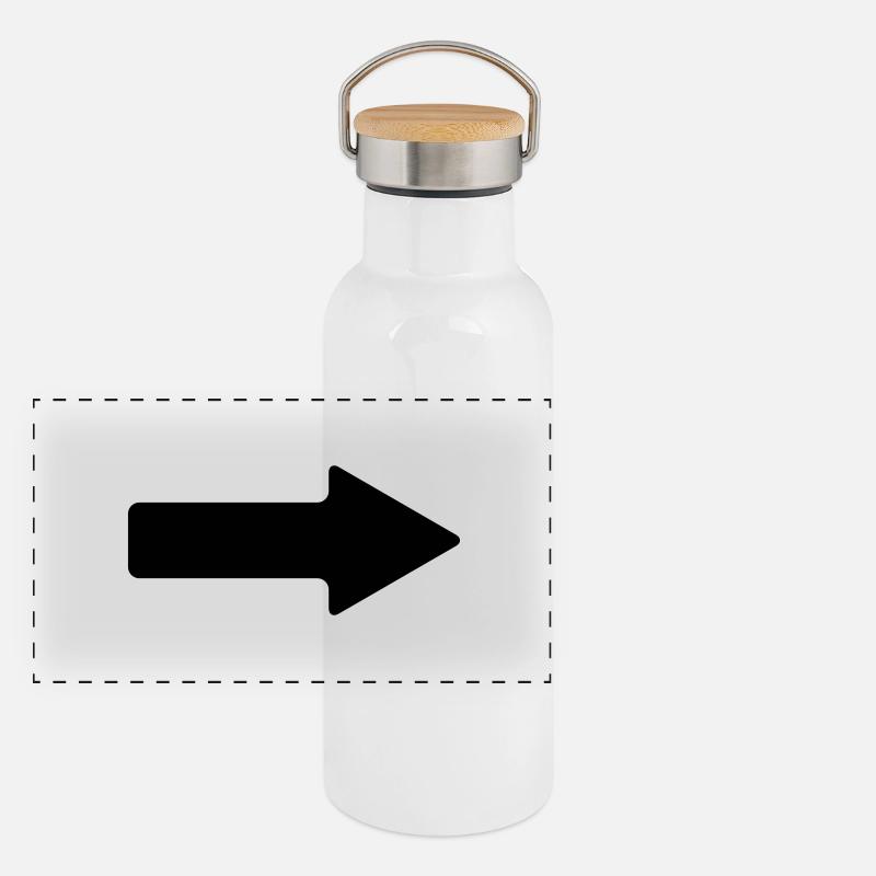 arrow Panoramic Thermal Bottle with Bamboo Lid