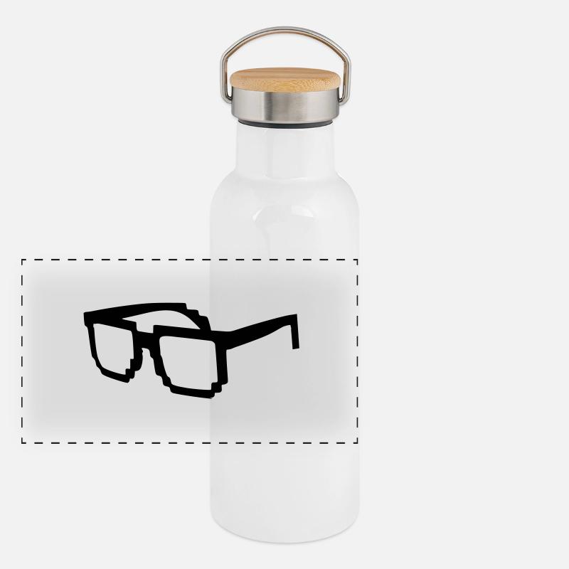 brille Gourde isotherme avec bouchon en bambou