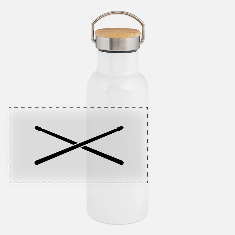 drum_sticks__f1 Gourde isotherme avec bouchon en bambou