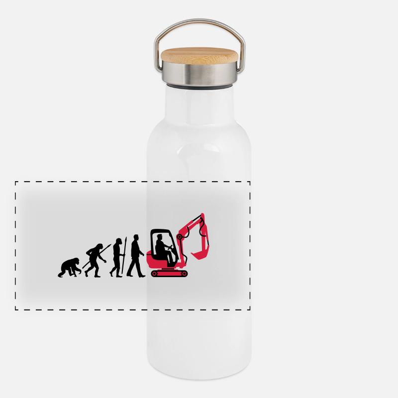 evolution_baggerfahrer_122013_b_2c Panorama Thermosflasche mit Bambusdeckel