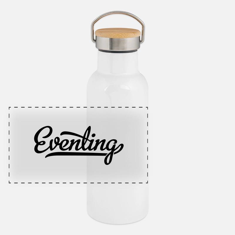 Eventing Panoramic Thermal Bottle with Bamboo Lid